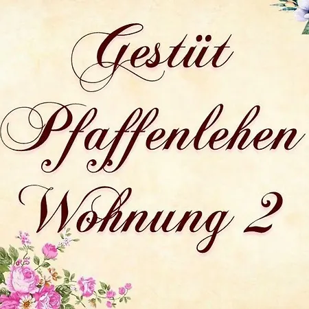 Ferienwohnung 2 Gestüt Pfaffenlehen Apartamento Bischofswiesen